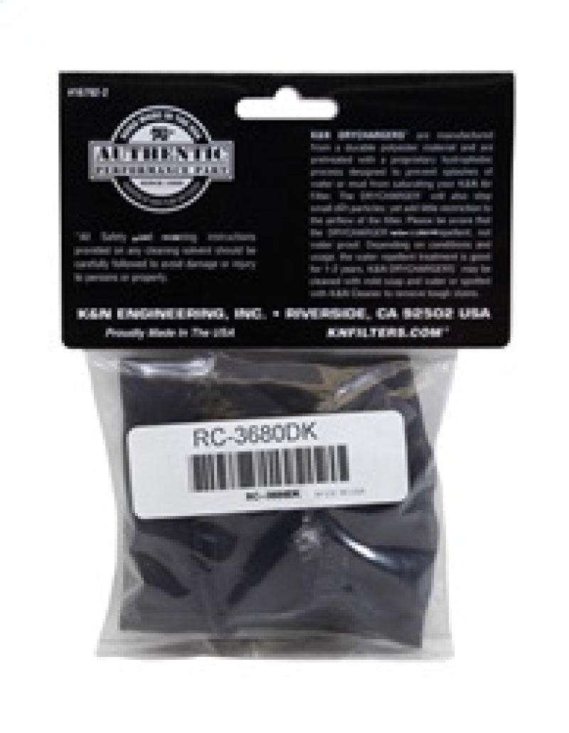 K&N Drycharger Black Air Filter Wrap K&N Engineering Pre-Filters