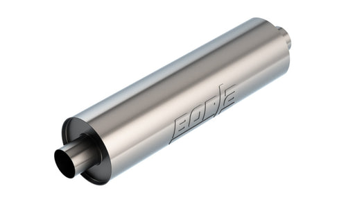 Borla Specialty Muffler 2.75in Center In/Out 6.75in Dia. 24in Body 29in OAL S-Type Un-Notched Borla Muffler