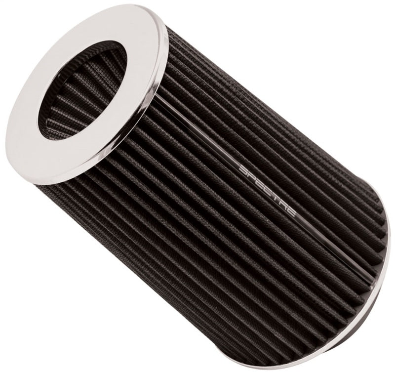 Spectre Adjustable Conical Air Filter 9-1/2in. Tall (Fits 3in. / 3-1/2in. / 4in. Tubes) - Black Spectre Air Filters - Universal Fit