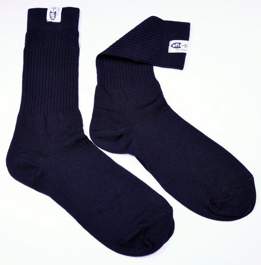 RaceQuip Black SFI 3.3 Fr Socks Large 10-11 Racequip Fire Safety