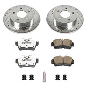 Power Stop 94-04 Ford Mustang Rear Z26 Street Warrior Brake Kit PowerStop Brake Kits - Performance D&S