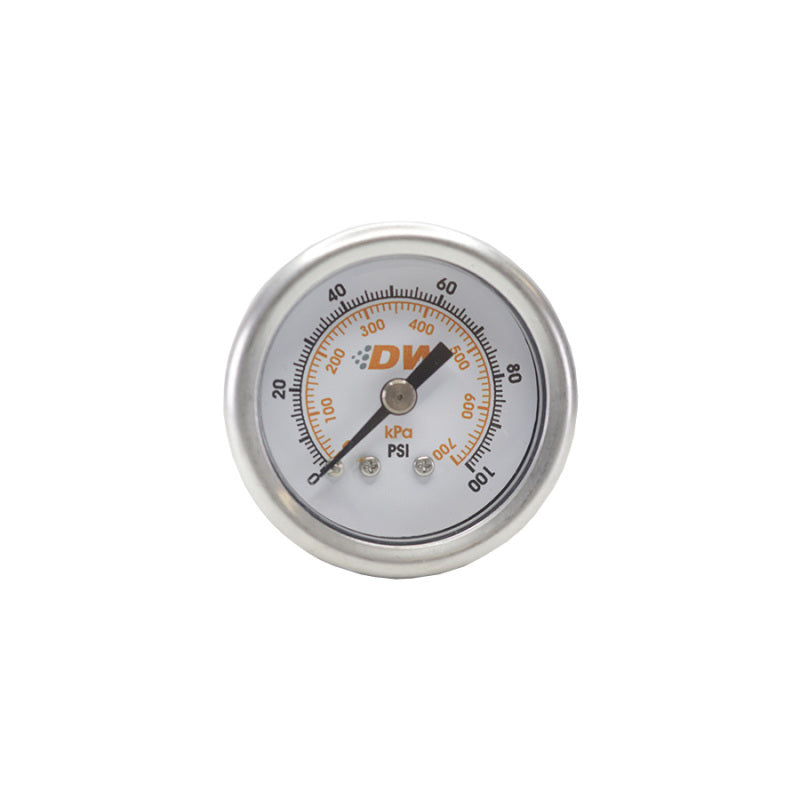 DeatschWerks 0-100 PSI 1/8in NPT Mechanical Fuel Pressure Gauge DeatschWerks Gauges