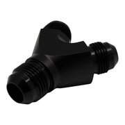 DeatschWerks 8AN Male Flare to 8AN Male Flare to 10AN Male Flare Y Fitting - Anodized Matte Black DeatschWerks Distribution Blocks