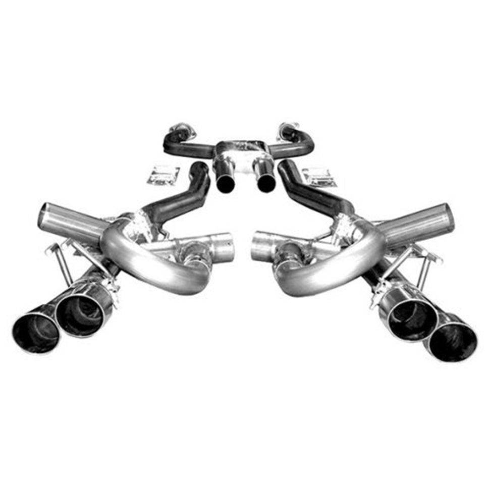 Solo Performance Cat Back Exhaust Mach Shorty XF Balanced 3" Tips 993996SL