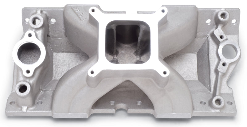 Edelbrock Super Victor SBC Manifold for GM Cast Iron Vortec Heads (Race Manifold) Edelbrock Intake Manifolds