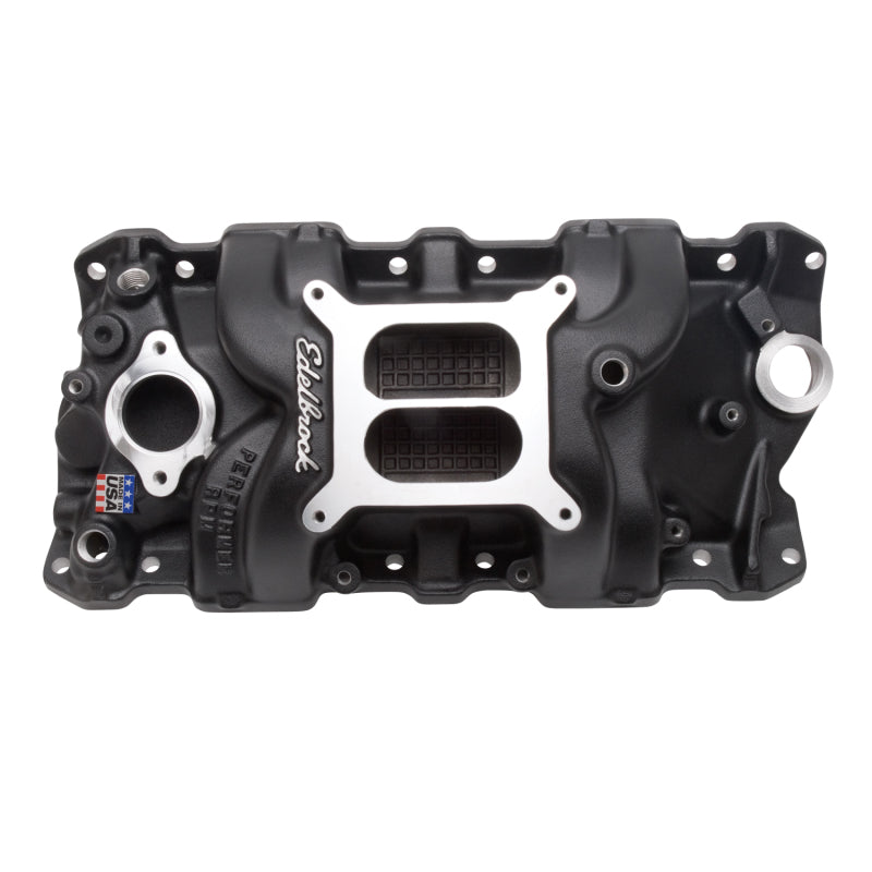Edelbrock Performer RPM Manifold Black Edelbrock Intake Manifolds