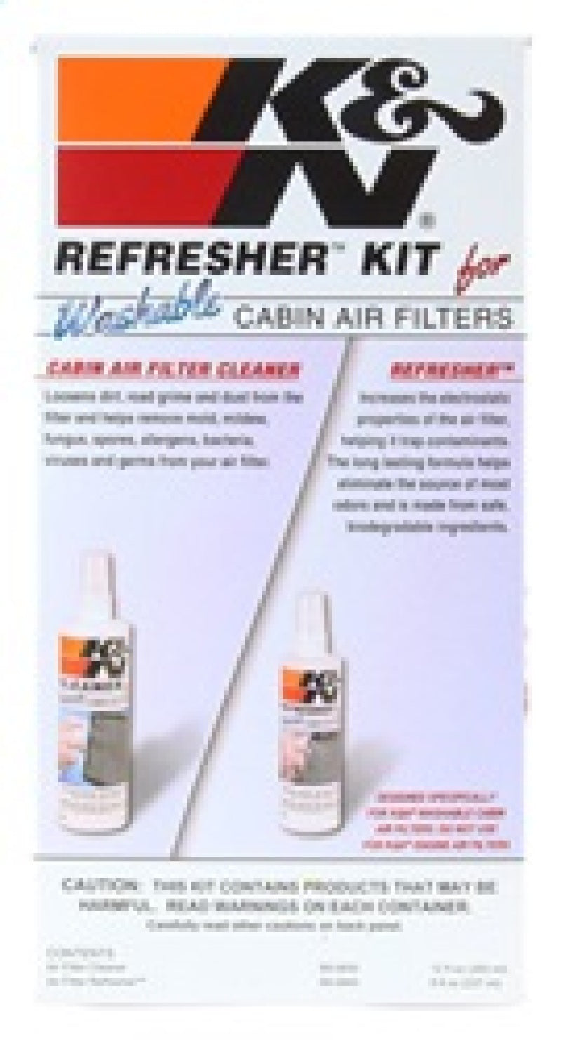 K&N Cabin Filter Cleaning Kit K&N Engineering Recharge Kits