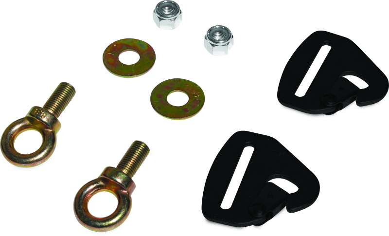 DragonFire Racing Quick-Release Snap Hook Harness Tab Kits - 2 in. DragonFire Racing Quick Release Adapters