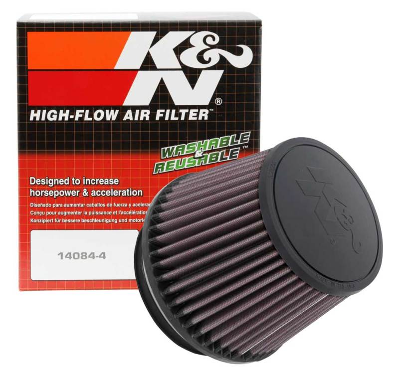 K&N Filter Universal X Stream Clamp-On 4-1/2in Flange 5-7/8in Base 4-1/2in Top 4-1/2in Height K&N Engineering Air Filters - Universal Fit