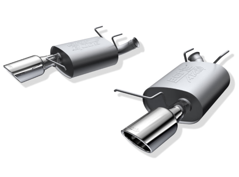 Borla 11-14 Ford Mustang 3.7L 6cyl Aggressive ATAK Exhaust (rear section only) Borla Catback