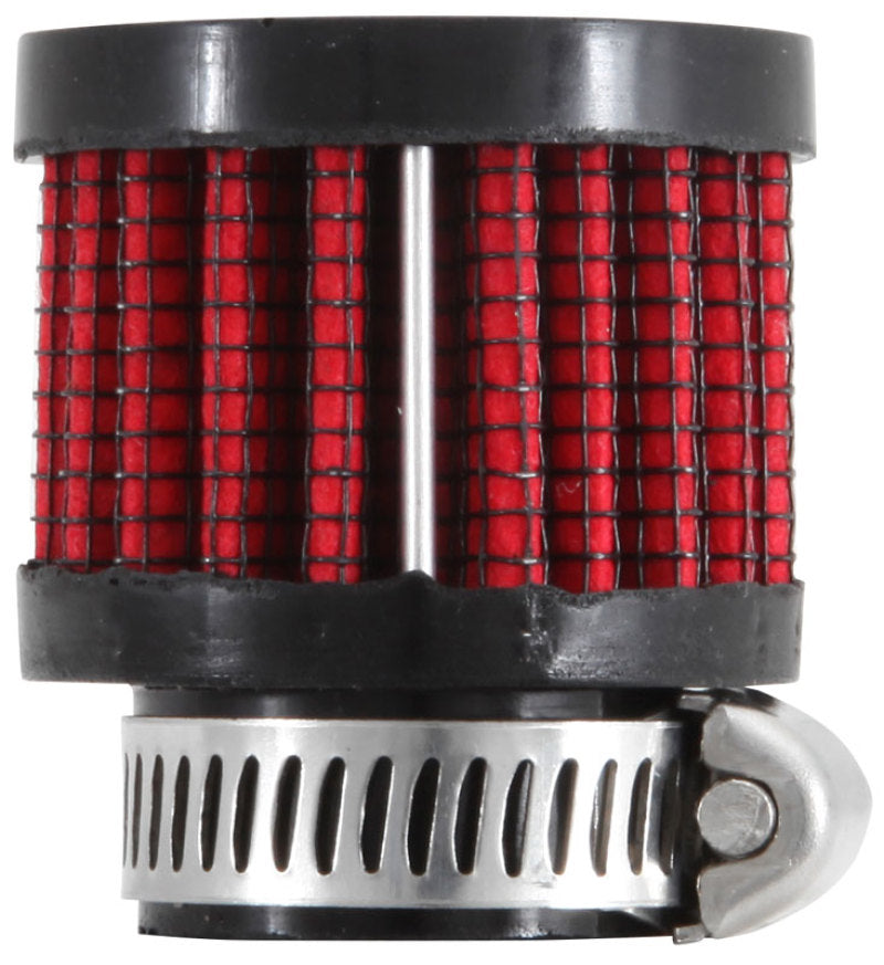 K&N 0.75 inch ID 1.375 inch OD 1.125 inch H Clamp On Crankcase Vent Filter K&N Engineering Air Filters - Universal Fit