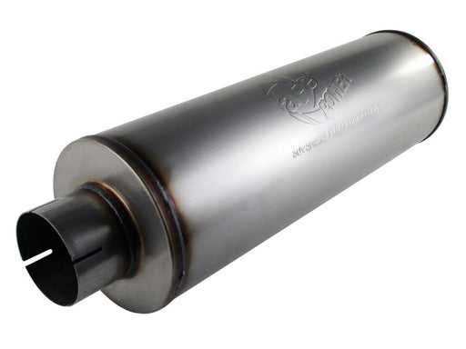 aFe MACHForce XP Exhausts Mufflers SS-409 EXH Muffler 4 ID In/Out 8 Dia aFe Catback