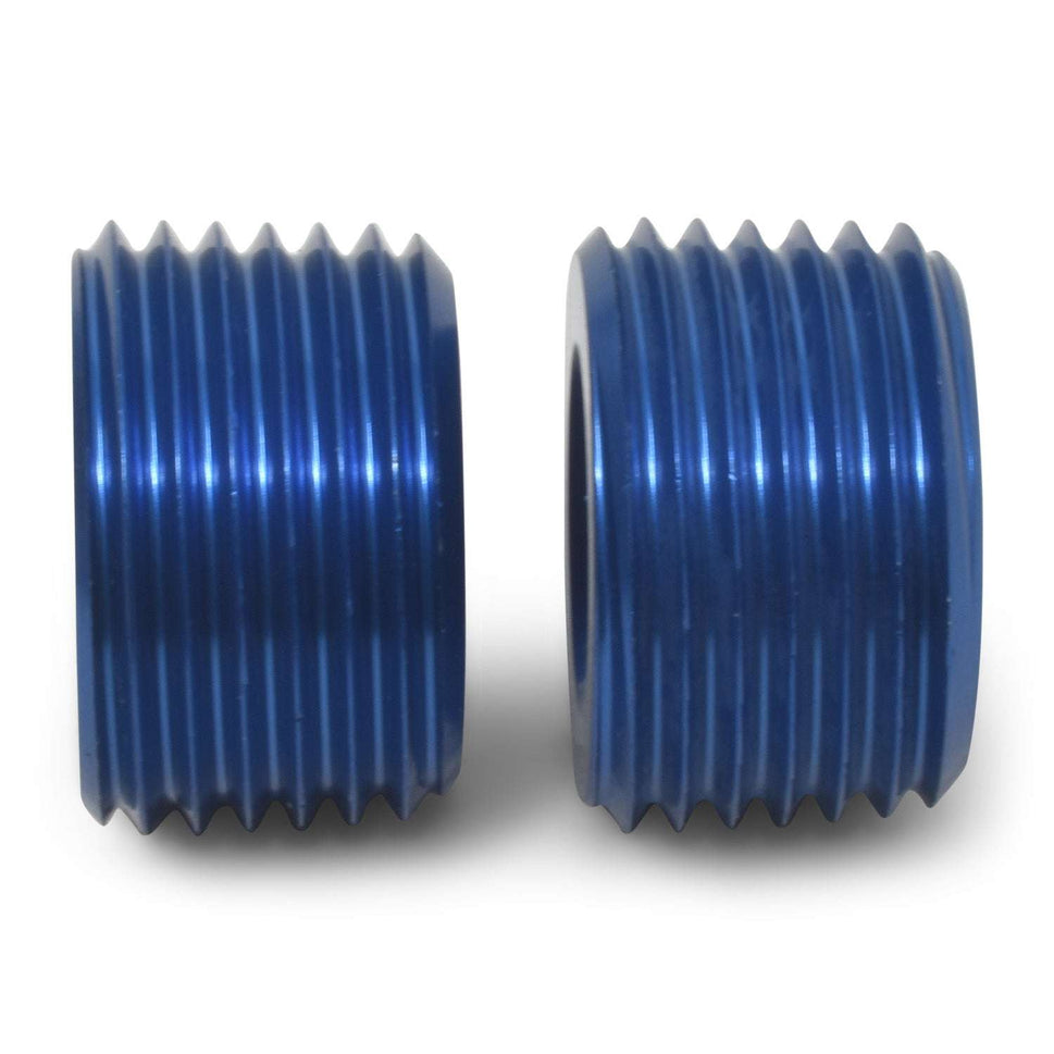 3/8" Aluminum Allen Socket Plugs Adapter Fitting With Blue Finish