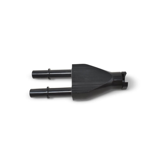 3/8" EFI SAE Q.D. Female To 3/8" EFI SAE Q.D. Male Dual Y Block w/ Black Finish RUSSELL Autoparts