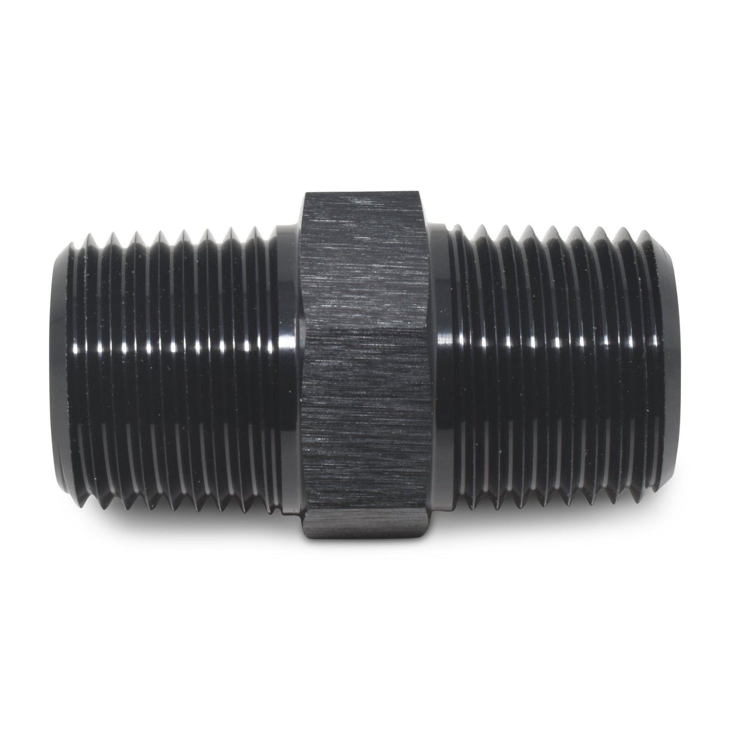 3/8" Male Pipe Nipple Adapter Fitting With Black Finish RUSSELL Autoparts