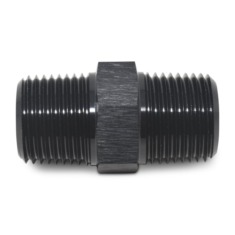 3/8" Male Pipe Nipple Adapter Fitting With Black Finish RUSSELL Autoparts