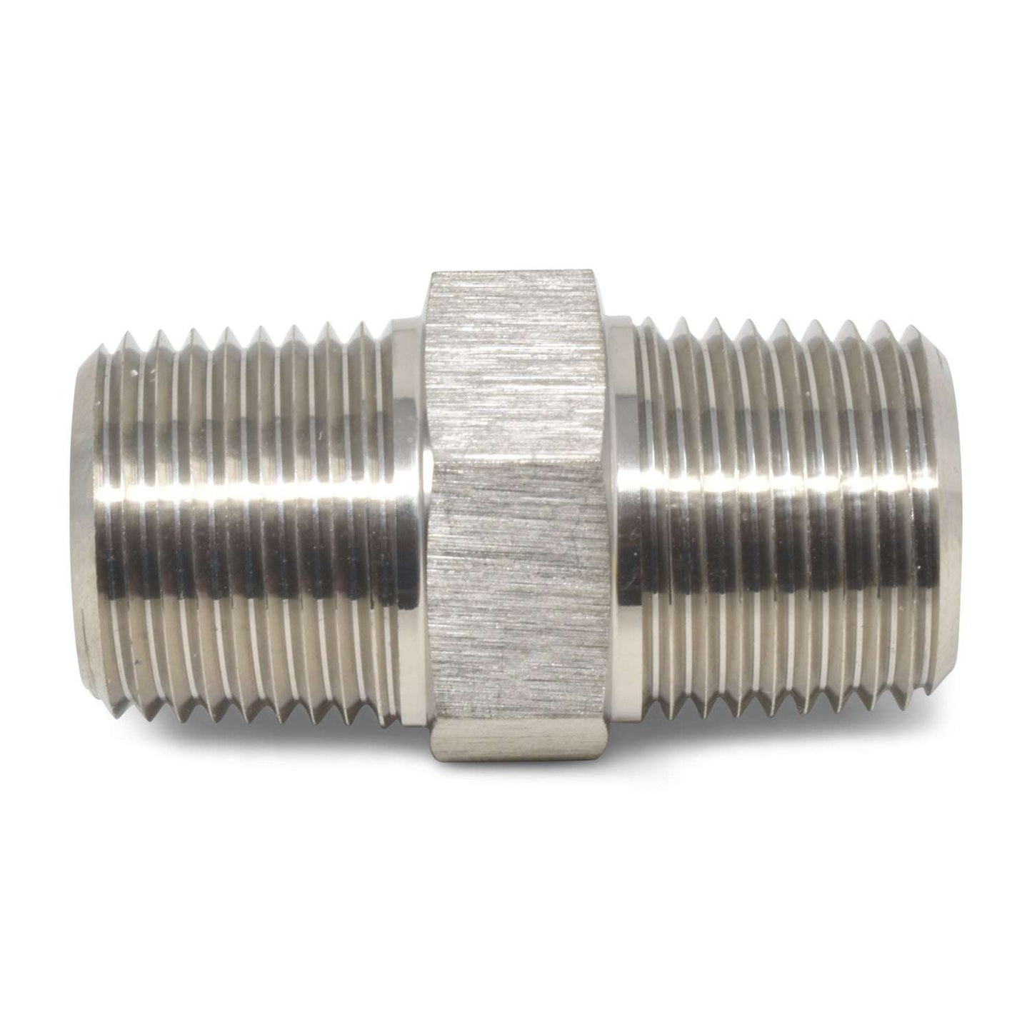 3/8" Male Pipe Nipple Adapter Fitting With Endura Finish RUSSELL Autoparts