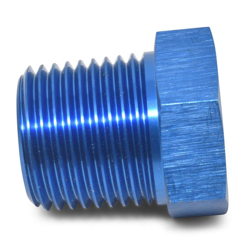 3/8" Male To 1/4" Female Pipe Bushing Reducer Adapter Fitting With Blue Finish RUSSELL Autoparts