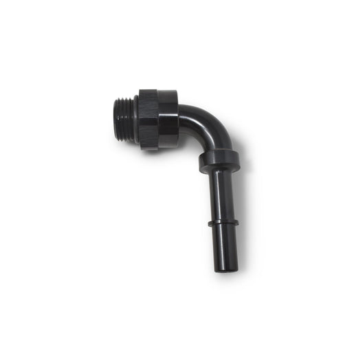 3/8" SAE Quick-Disconnect x 6 SAE ORB Port Male Swivel 90 Deg O-ring seal, Black RUSSELL Autoparts