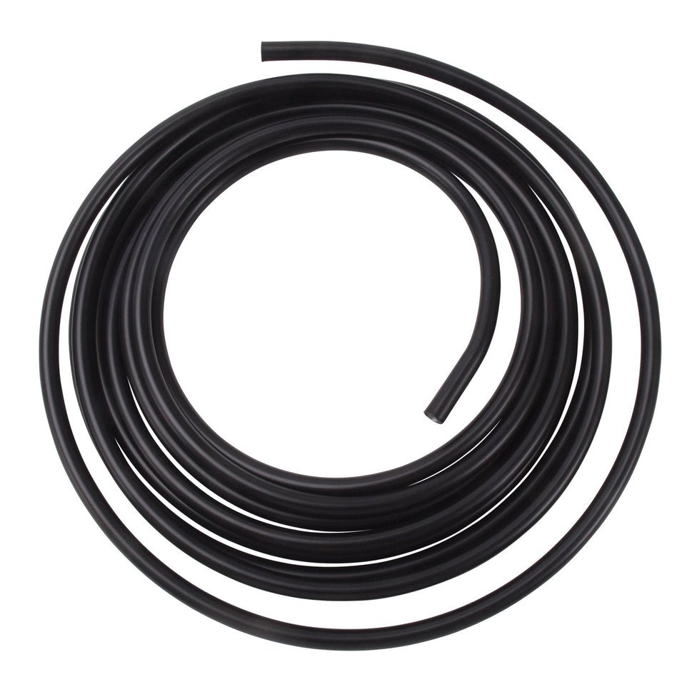 3/8" Tube Size Aluminum Fuel Lines With Black Finish - 25 Foot