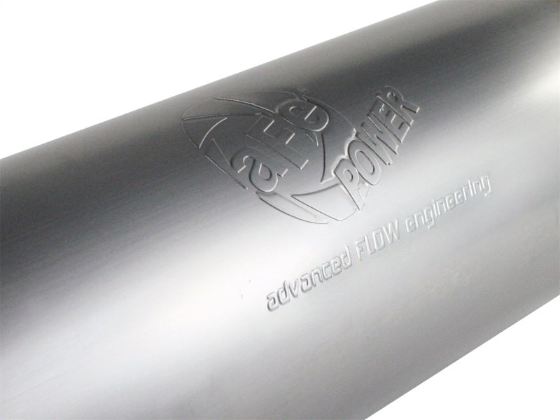 aFe MACHForce XP Exhausts Mufflers SS-409 EXH Muffler 4 ID In/Out 8 Dia aFe Catback