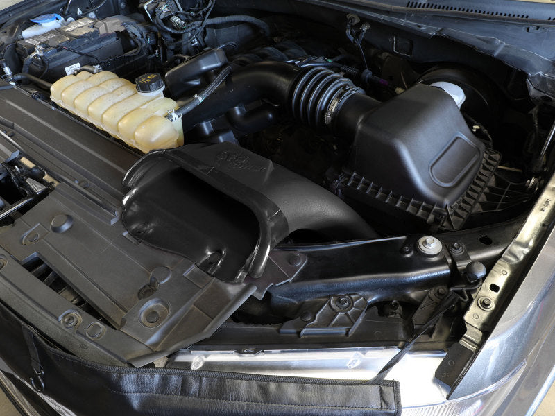 aFe Rapid Induction Dynamic Air Scoop 2021+ Ford F-150V6/V8 - Black aFe Air Intake Components