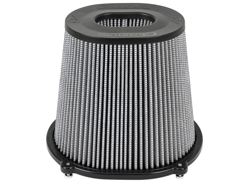 aFe Quantum Pro DRY S Air Filter Inverted Top - 5in Flange x 8in Height - Dry PDS aFe Cold Air Intakes