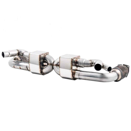 AWE Tuning Porsche 991.1 Turbo Exhaust - Performance Exhaust with High-Flow Cats for OE Tips 3015-41000 My Store