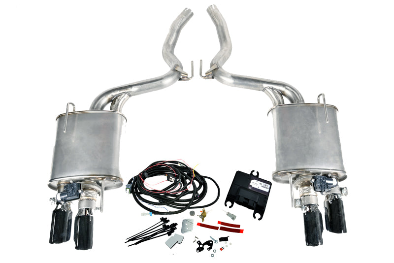 ROUSH 2015-2017 Ford Mustang ACTIVE Exhaust Upgrade Kit (Requires ACTIVE-READY Exhaust Kit) Roush Exhaust Cutouts