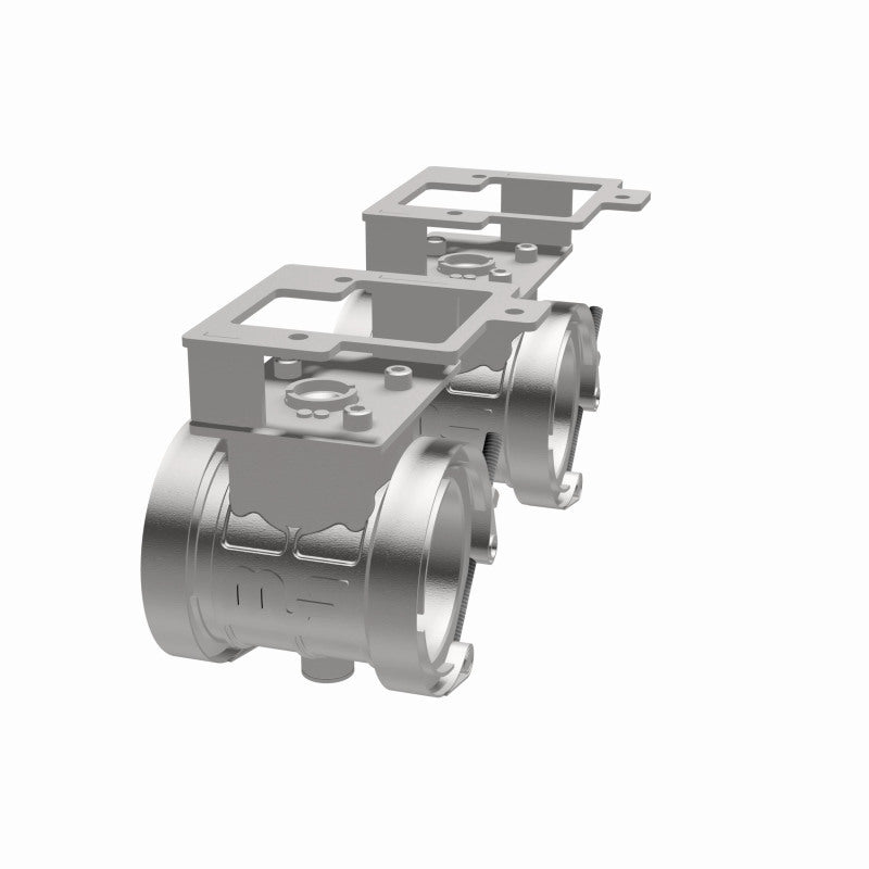 MagnaFlow 2018 Ford Mustang V8-5.0LGAS Exhaust Acc - 2.5in ID/OD - 304SS - Integrated V-Band Flanges Magnaflow Flanges