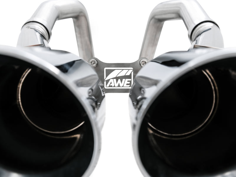 AWE Tuning 14-19 Chevy Corvette C7 Z06/ZR1 (w/AFM) Track Edition Axle-Back Exhaust w/Chrome Tips AWE Tuning Axle Back