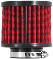 K&N 1.5in Flange ID x 3in OD x 2.5in H Rubber Base Crankcase Vent Filter K&N Engineering Air Filters - Universal Fit