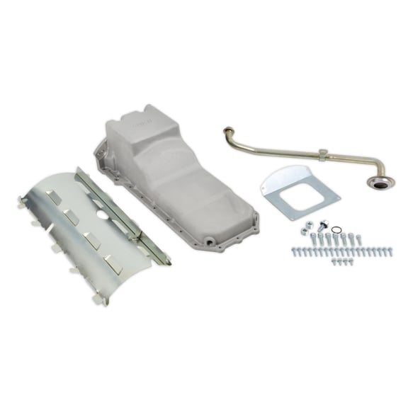 Holley Gen III Hemi Swap Oil Pan - Rear-Sump - Natural - VVT 302-76 HOLLEY Autoparts