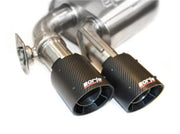 Borla 2016 Chevy Camaro SS V8 AT/MT ATAK Rear Section Exhaust w/o Dual Mode Valves Borla Axle Back