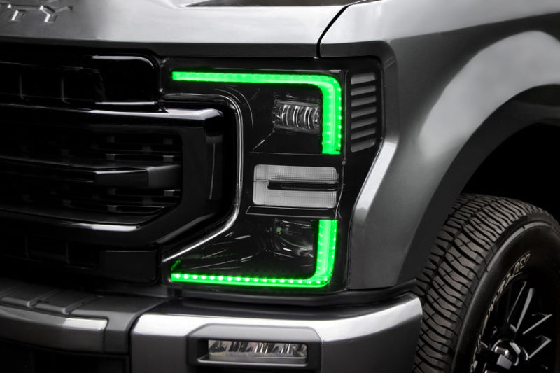 Oracle 2022 Ford F250/350 Super Duty Dynamic ColorSHIFT Headlight DRL Kit w/Switchback ORACLE Lighting Headlights