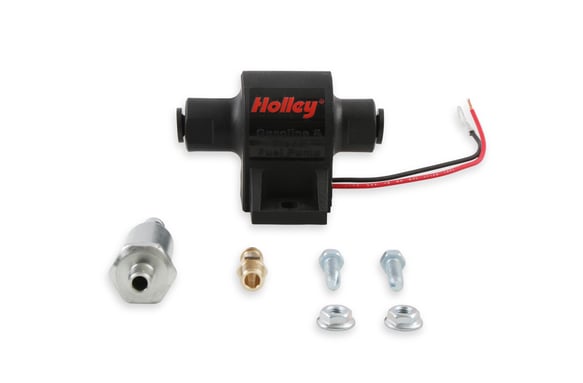 34 GPH HOLLEY MIGHTY MITE ELECTRIC FUEL PUMP, 7-10 PSI 12-428
