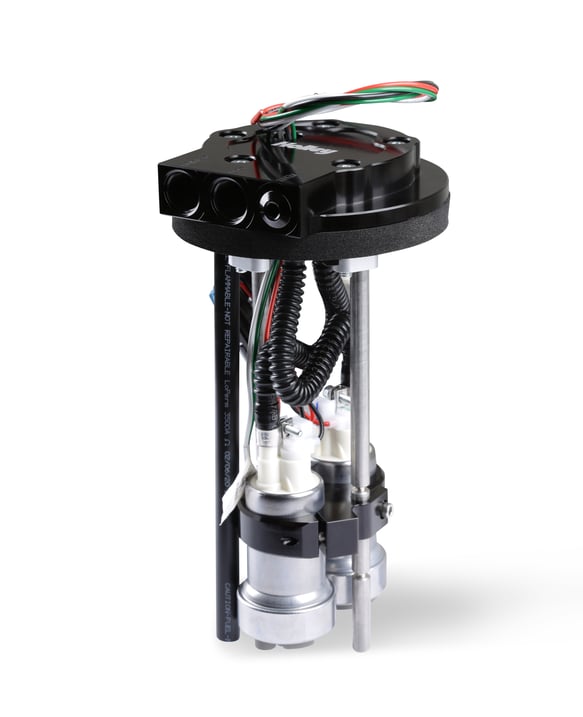 HOLLEY DUAL 450 LPH IN-TANK RETROFIT FUEL MODULE W/RETURN 12-173 HOLLEY Autoparts