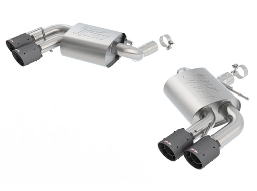 Borla 2016 Chevy Camaro SS V8 AT/MT ATAK Rear Section Exhaust w/o Dual Mode Valves Borla Axle Back