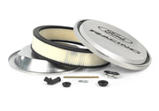 Ford Racing Polished Slant Edge Air Cleaner Ford Racing Air Filters - Universal Fit