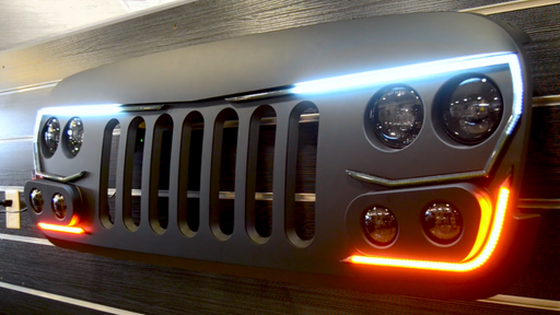 Oracle VECTOR Jeep Wrangler JK Grille Display ORACLE Lighting POP Displays