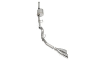Corsa 2021-2025 Ford F-150 SuperCrew/6.5in Bed 3.5L V6 Sport Cat-Back Single Side Exit-Polished CORSA Performance Catback