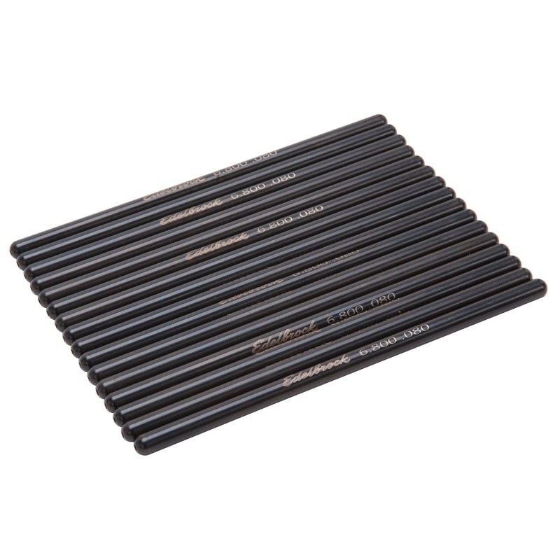 Edelbrock S/B Ford Push Rods (6 812Inol) Edelbrock Push Rods