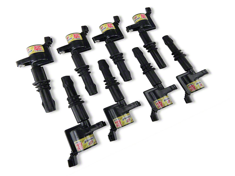 Granatelli 08.5-10 Ford 4.6L/5.4L 3V OEM Coil Packs Replacements - Black (Set of 8) Granatelli Motor Sports Ignition Coils - Upgrade