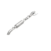 MagnaFlow Cat-Back, SS, 2.5/3in, Turn Down In Front Rear Tire 2015 Ford F150 2.7L V6T Ext Cab Magnaflow Catback