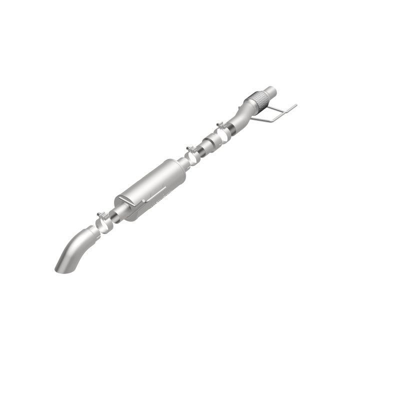 MagnaFlow Cat-Back, SS, 2.5/3in, Turn Down In Front Rear Tire 2015 Ford F150 2.7L V6T Ext Cab Magnaflow Catback