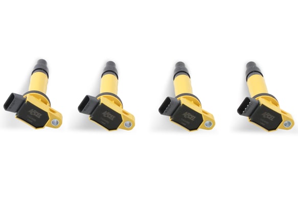 ACCEL Ignition Coil - SuperCoil - Toyota - 2.4/2.7/4.0L - I4/V6 - 4-Pack 140495-4 ACCEL Autoparts