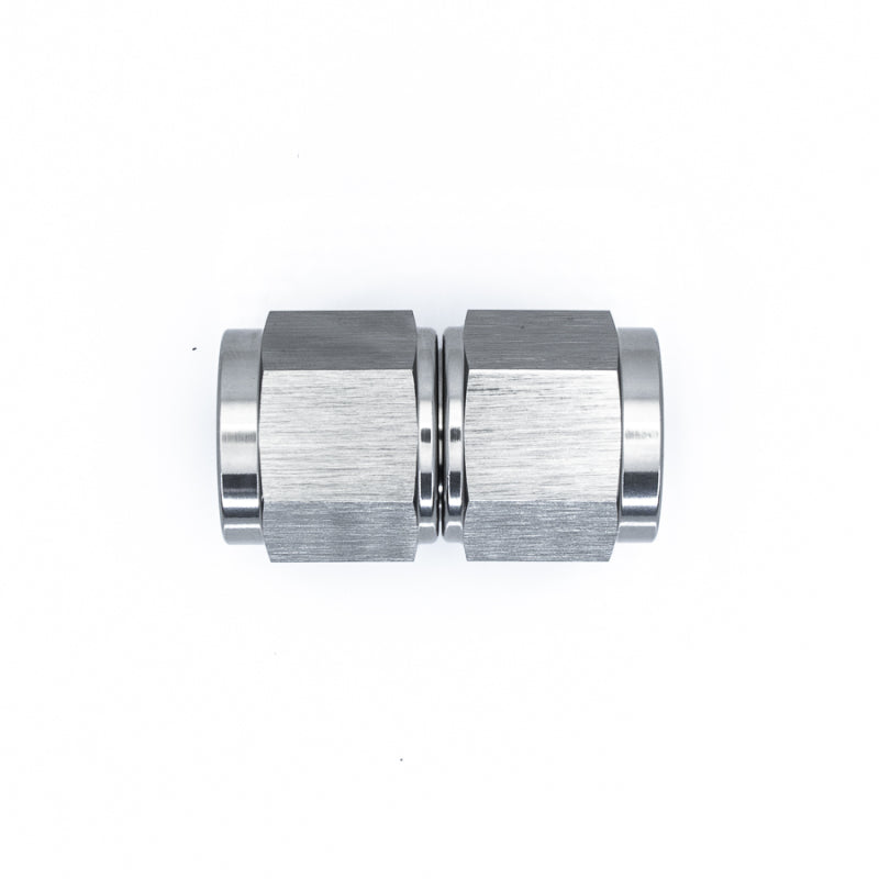 DeatschWerks 8AN Female Flare To 8AN Flare Female Swivel - Anodized Titanium DeatschWerks Fittings