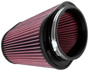 K&N Universal Clamp-On Air Filter 7in x 5-3/16in Flange 10in x 6-1/4in B 6-3/4in x 4-1/2in T 8in H K&N Engineering Air Filters - Universal Fit