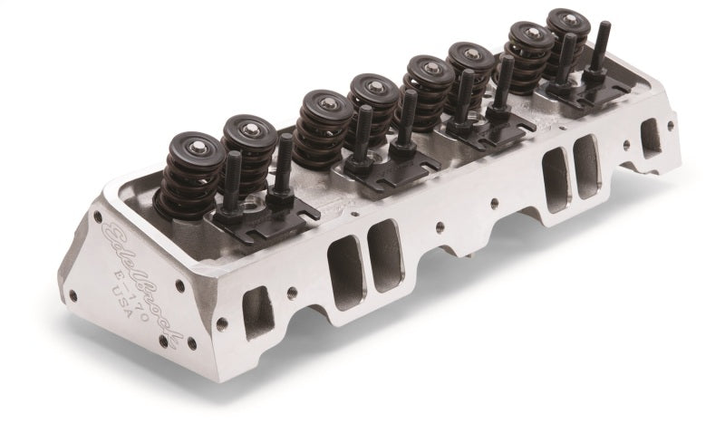 Edelbrock Cylinder Head SBC Performer RPM 23 Deg 170cc Intake 60cc Chamber Flat Tappet Cam Complete Edelbrock Heads