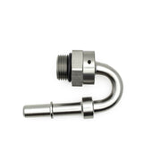 DeatschWerks 8AN ORB Male to 3/8IN Male EFI Quick Connect Adapter 180 Deg. DeatschWerks Fuel Components Misc